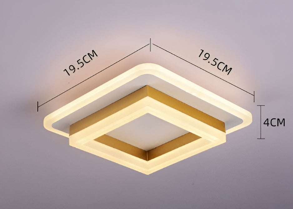 FrameLux – Modern LED Surface Mount Floating Frame Ceiling Light