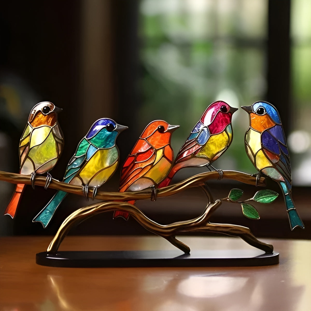 Oryxen – Handmade Bird Statue Elegant Decorative Glass Sculpture