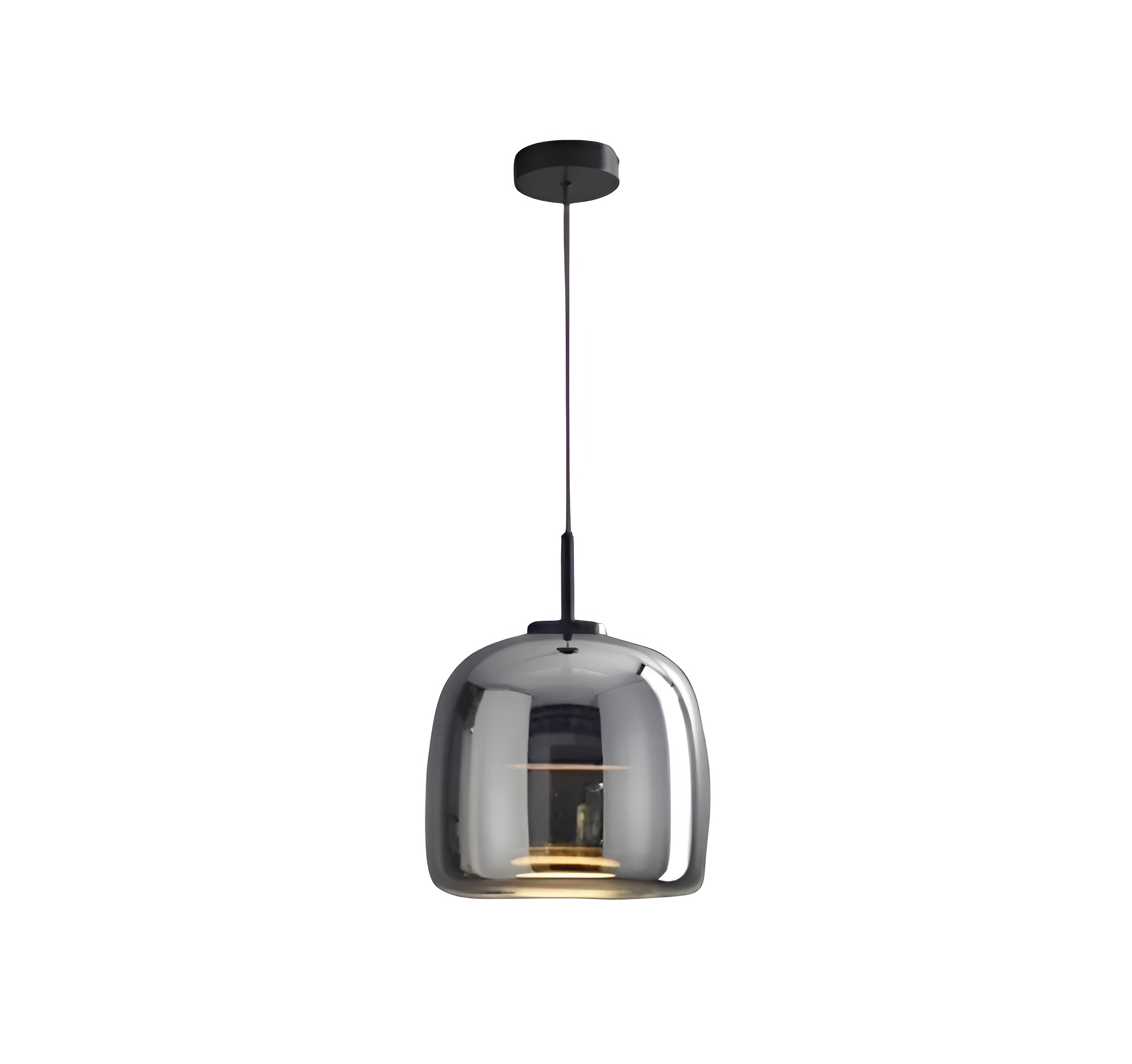 HaloGlow – Trio Ceiling Lamp with Modern Pendant LED Glass Light Fixture
