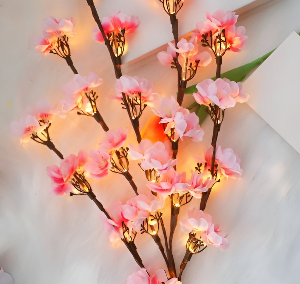Starverra – Bright Olive Branch Lighting Warm LED Indoor Decorative Light Branch