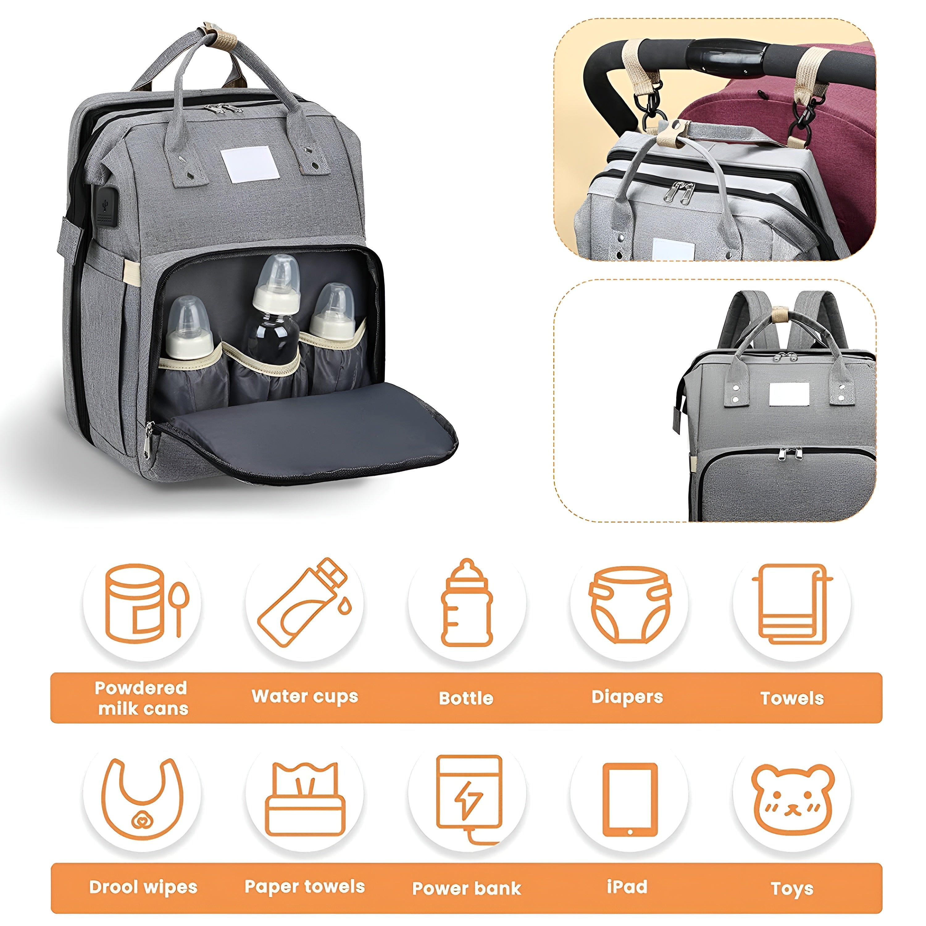 MamiNest – All-in-One Smart Mama Changing Bag