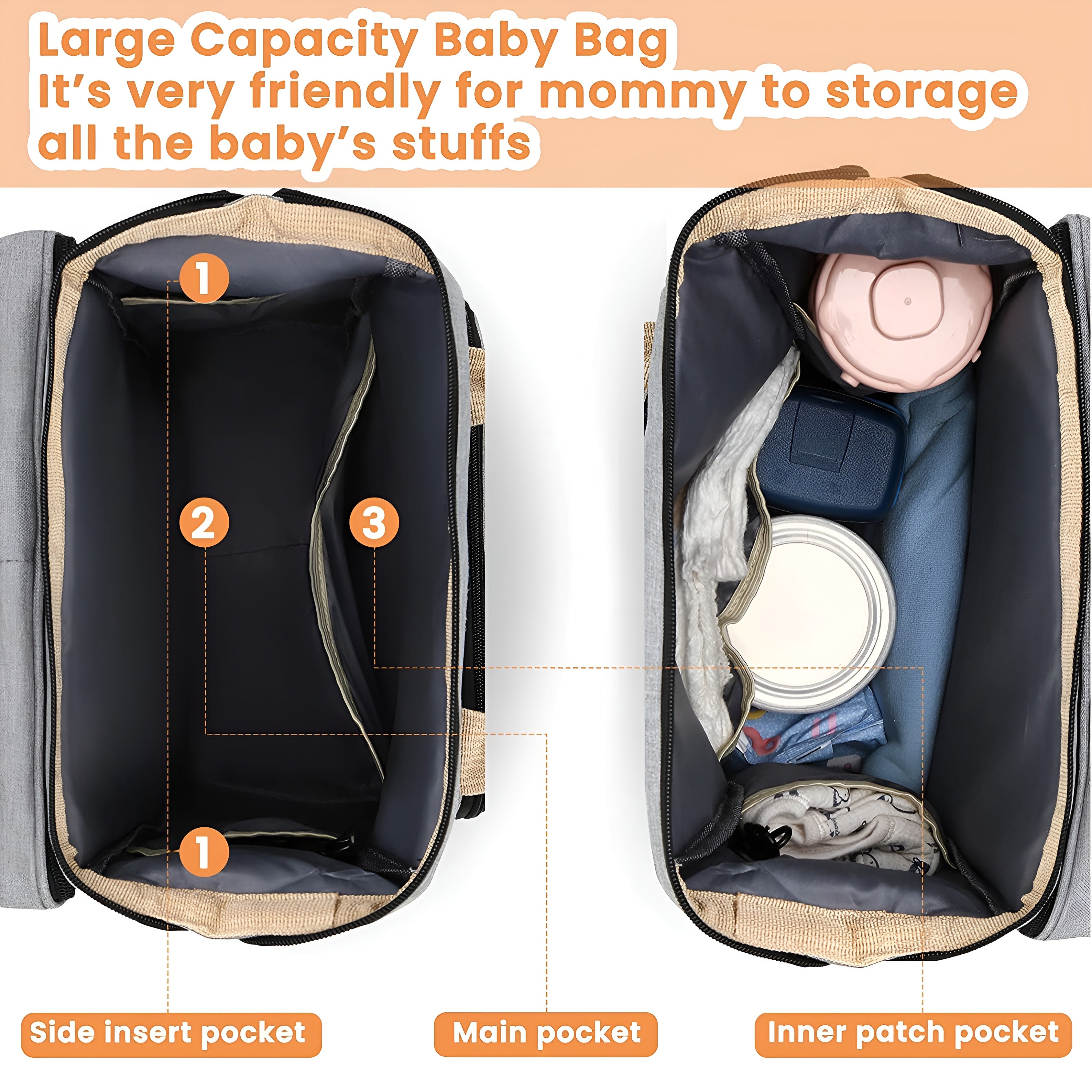 MamiNest – All-in-One Smart Mama Changing Bag