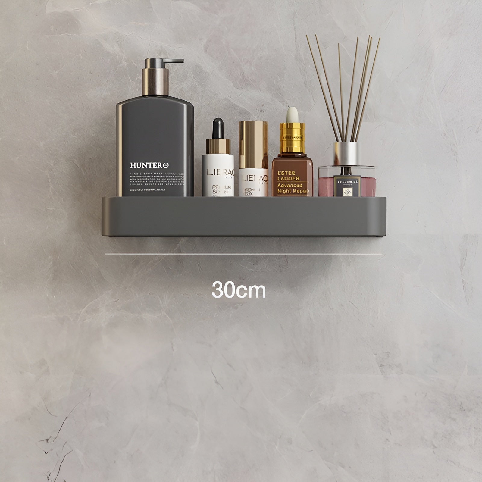 LumiShelf – Elegant Wall Shelf for an Organized Bathroom Interior