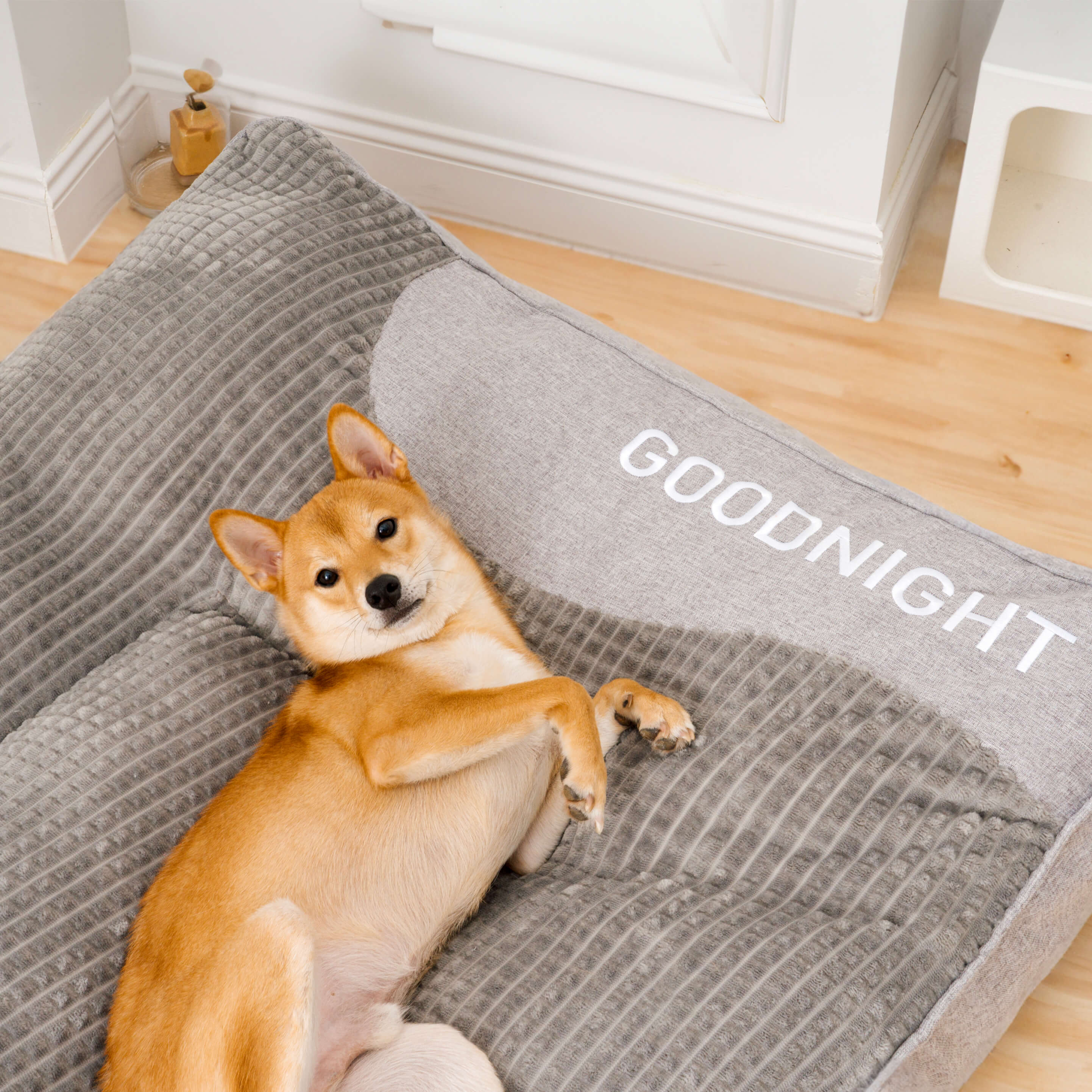 CushionPaws – Orthopaedic Dog Bed with Headrest for Ultimate Comfort and Support