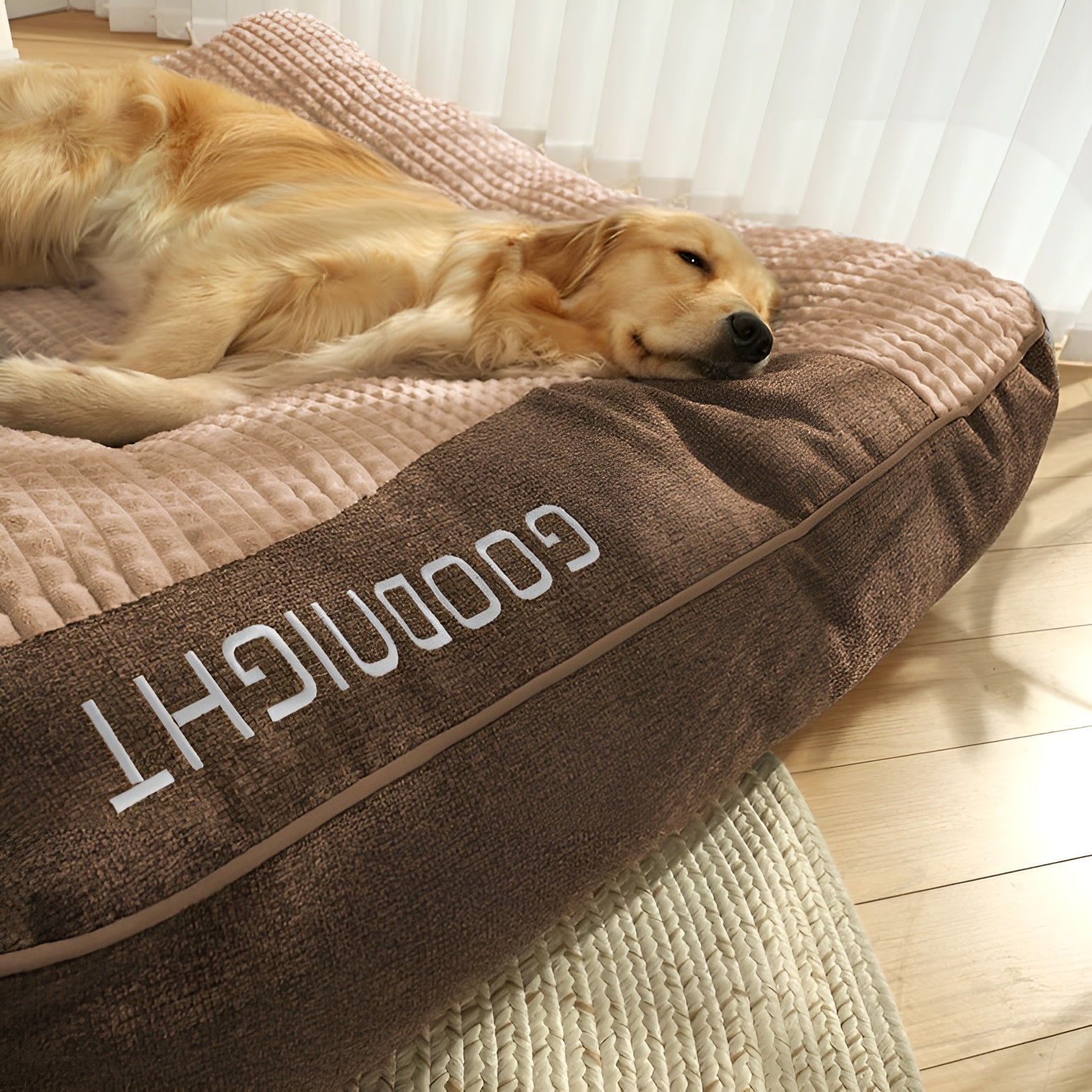 CushionPaws – Orthopaedic Dog Bed with Headrest for Ultimate Comfort and Support