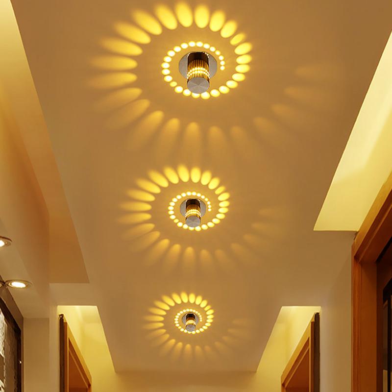LumiSwirl – Sculptural LED Ceiling Light for a Modern Glow