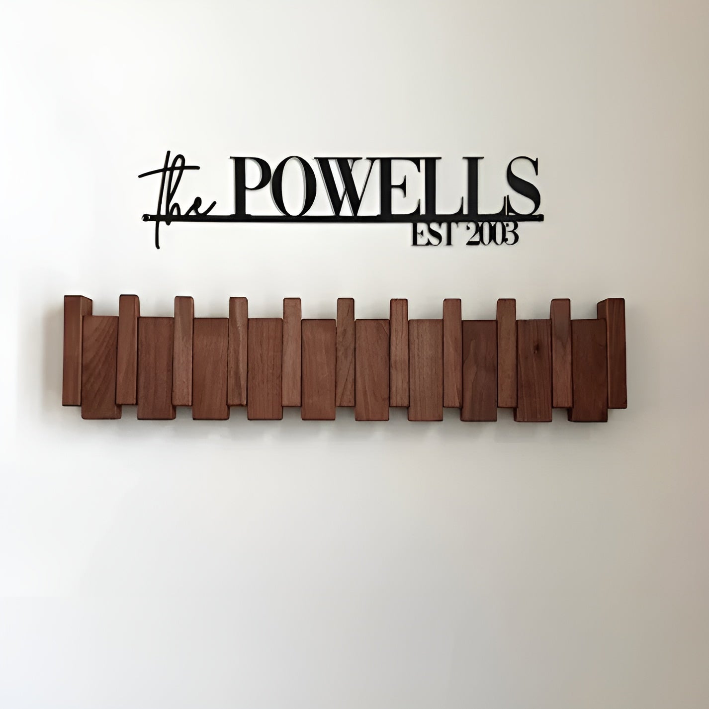 HarmonyCoat – Piano Wooden Coat Hook | Decorative Wall Hooks for Coats, Hats & Scarves