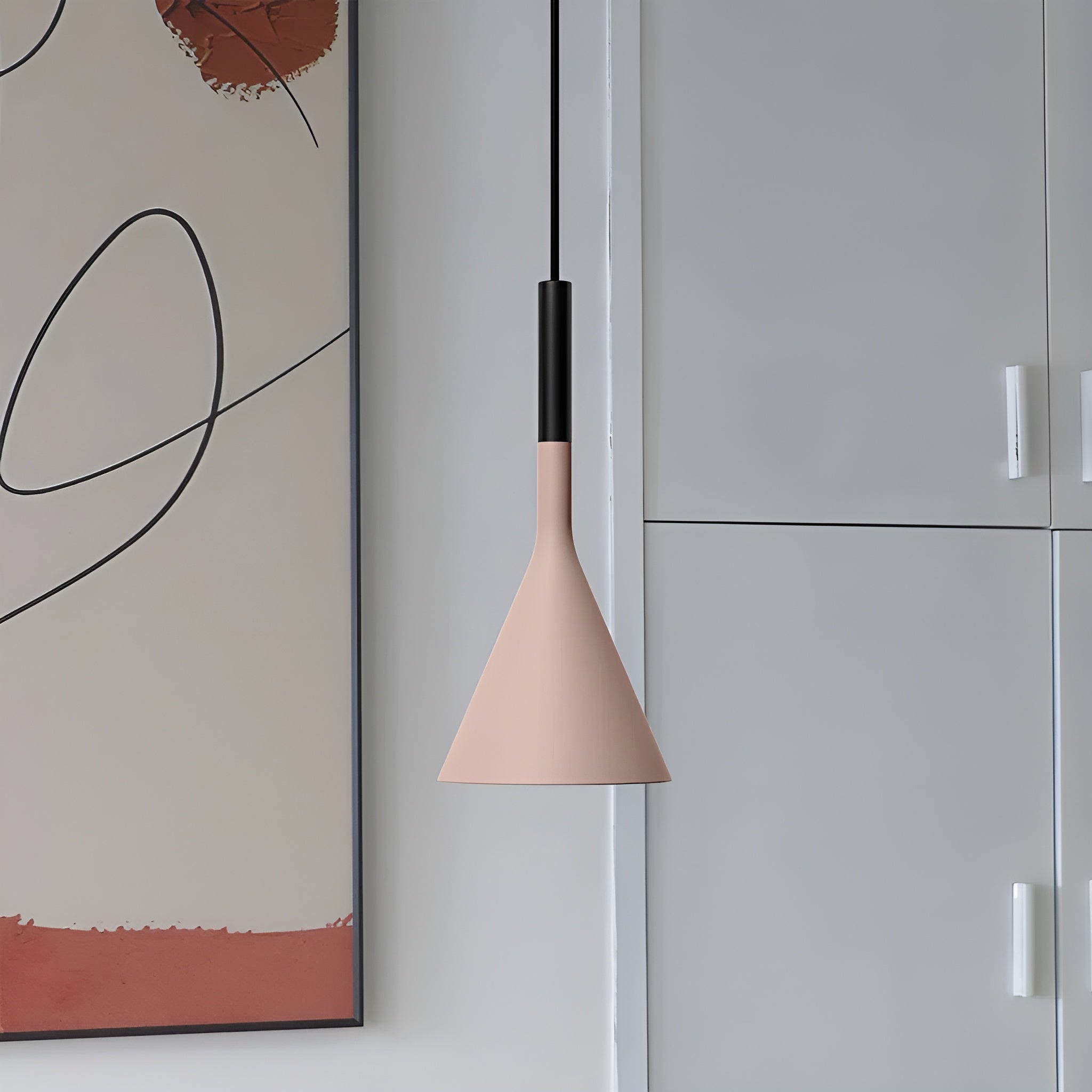 CementoGlow – Modern Concrete Pendant Light for Stylish Interiors