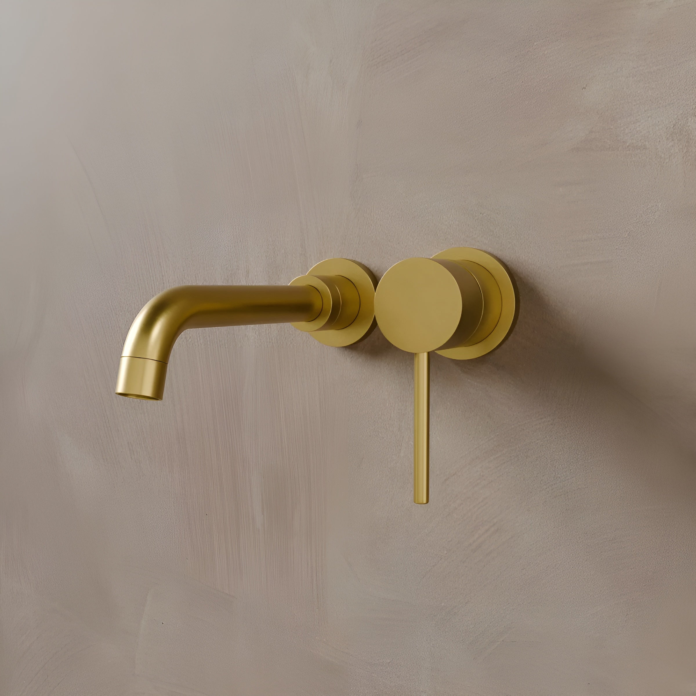Flowvera – Bathroom Faucet Modern Wall Mounted Brass Sink Tap